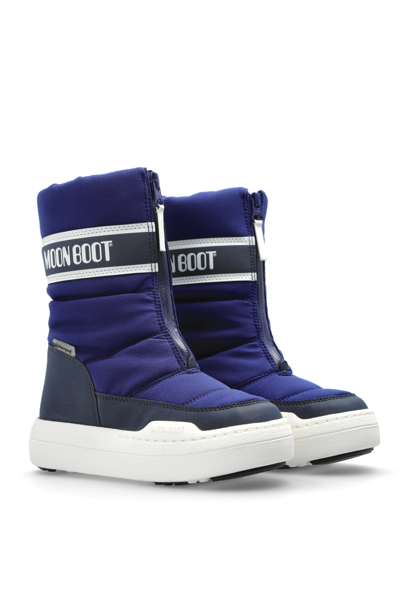 Snow Boots `MB JR PARK ZIP HIGH WP`, Unisex, Navy Blue