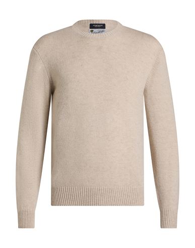 Man Sweater Beige Size XXL Lambswool