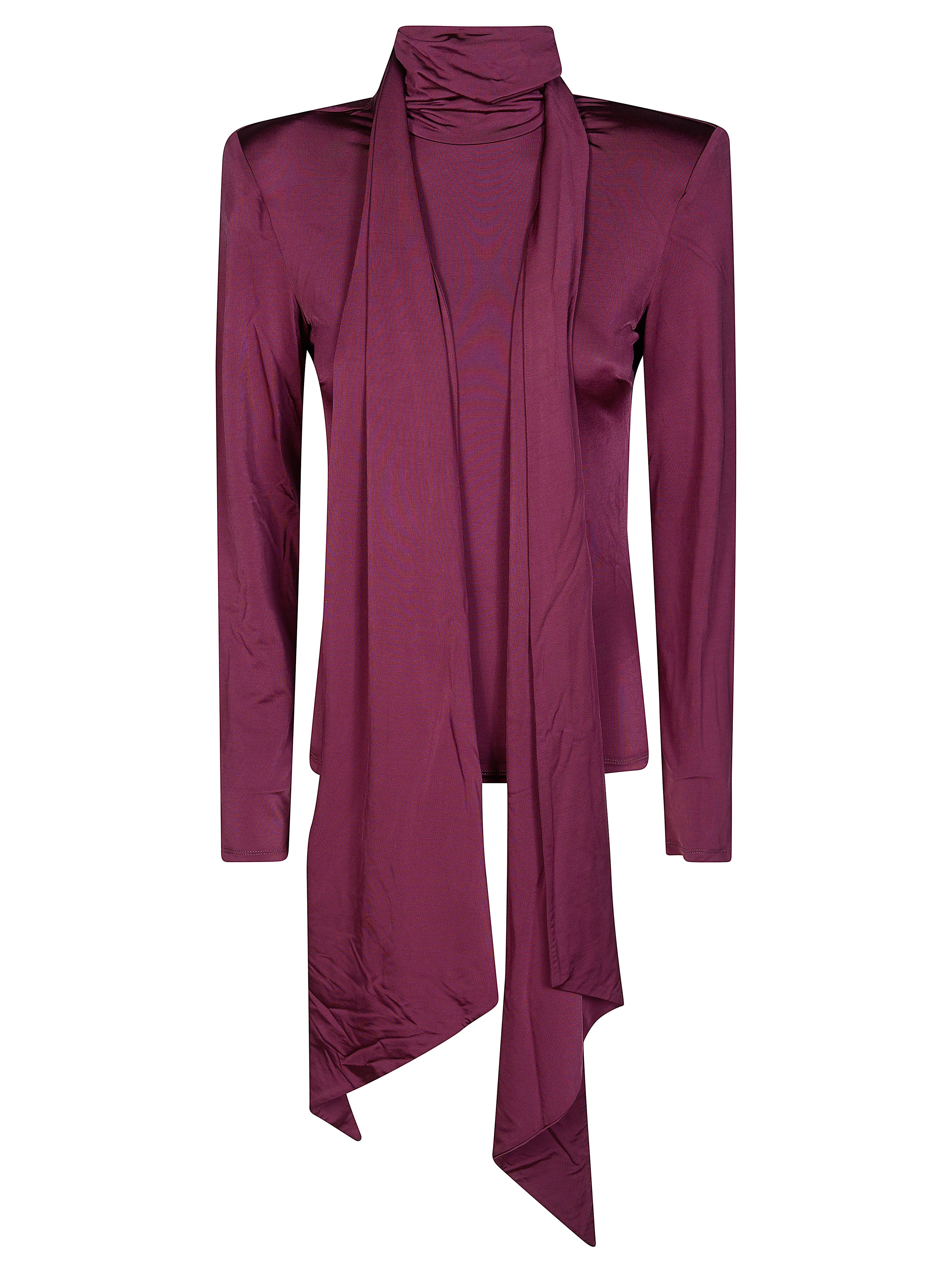 Long Sleeved Scarf Top for Women