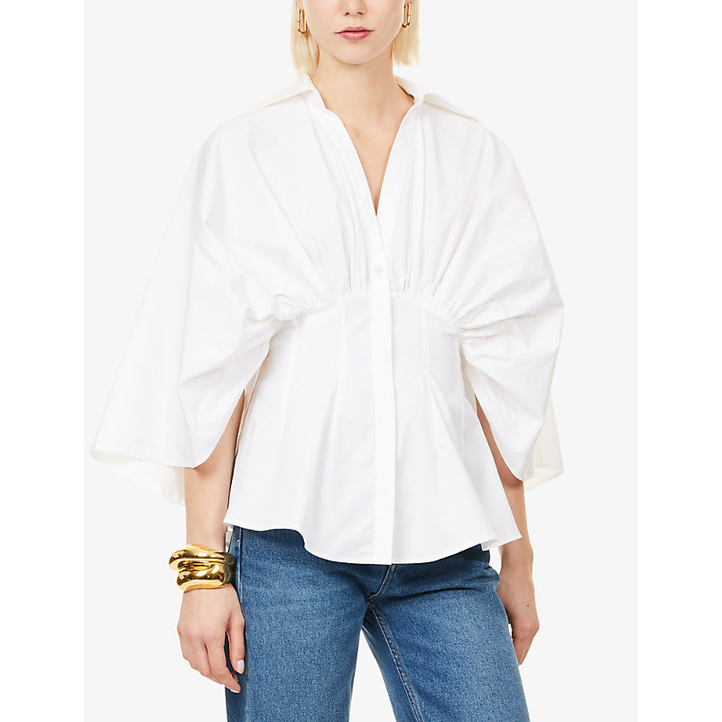 Womens Resilient V-Neckline Cotton Shirt