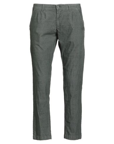 Man Pants Military green Size 30 Cotton, Polyester, Elastane
