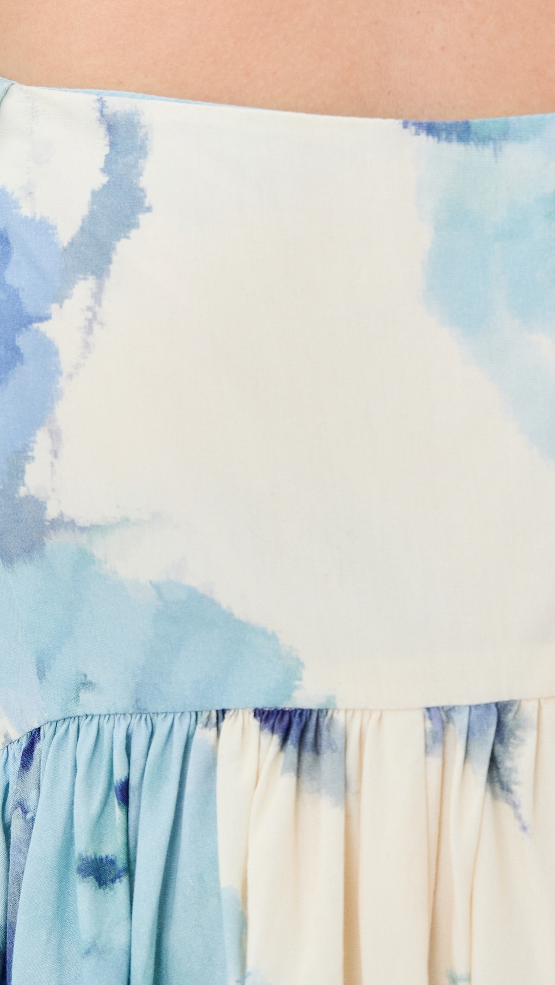 Rory Midi Dress Blue Rose