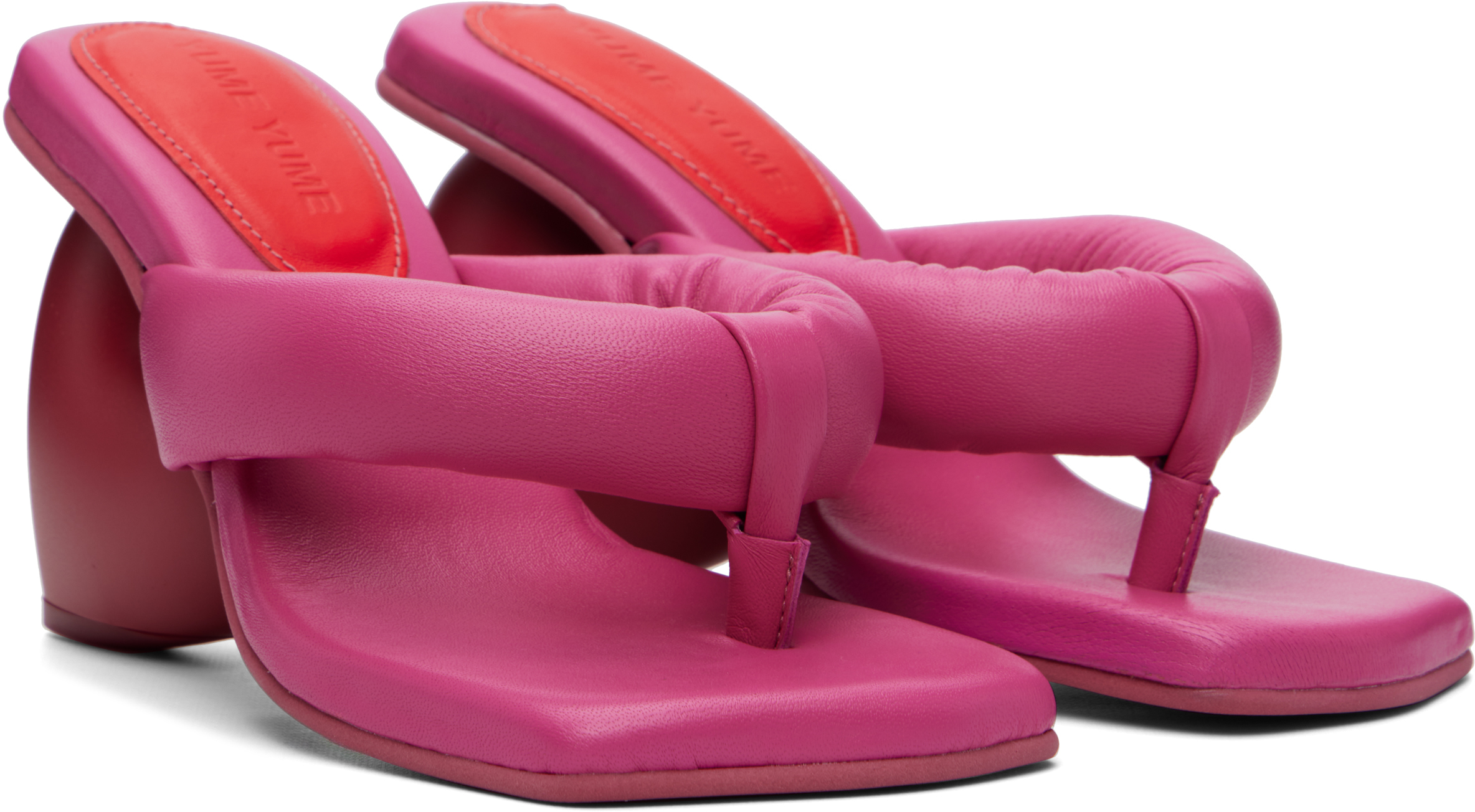 Pink Love Mule Sandals
