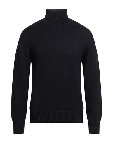 Man Turtleneck Midnight blue Size XL Wool