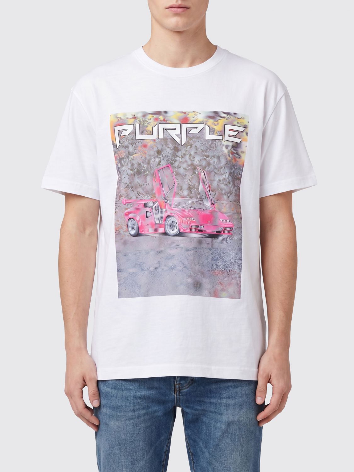 T-Shirt Men color White