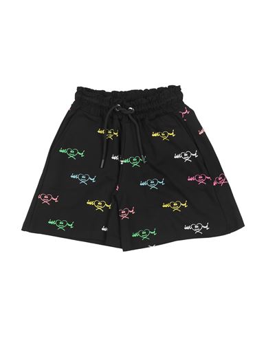 Kid Girl Shorts & Bermuda Shorts Black Size 12 Cotton