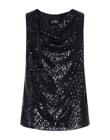 Joseph Ribkoff Woman Top Navy Size 16 Polyester, Elastane