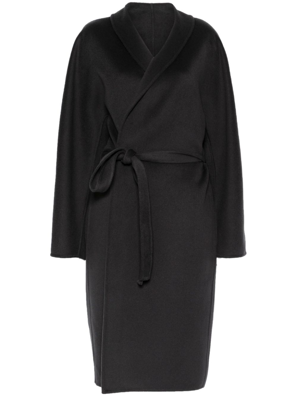 Belted coat - Black