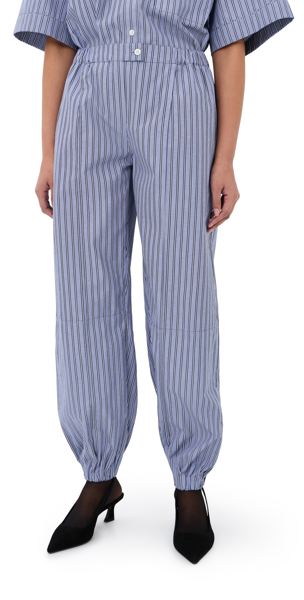 Topkapi Pants Blue Navy Stripe