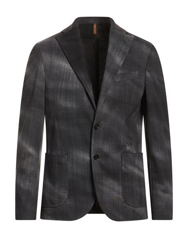 Man Blazer Charcoal Size 38 Polyester, Elastane
