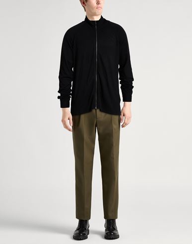 Man Sweatshirt Black Size M Viscose, Elastane