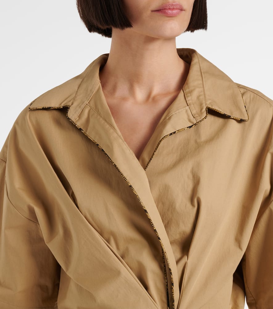 Cotton twill shirt