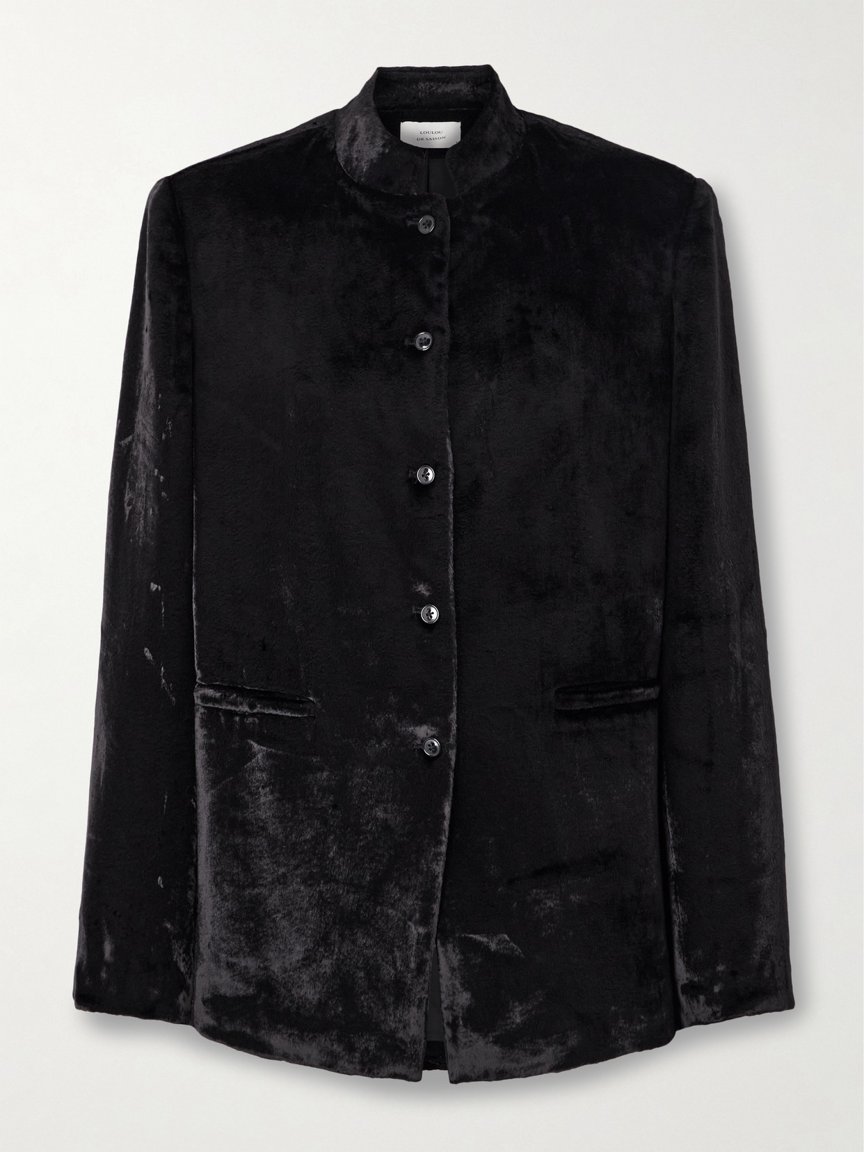 Lara Velvet Jacket - Black