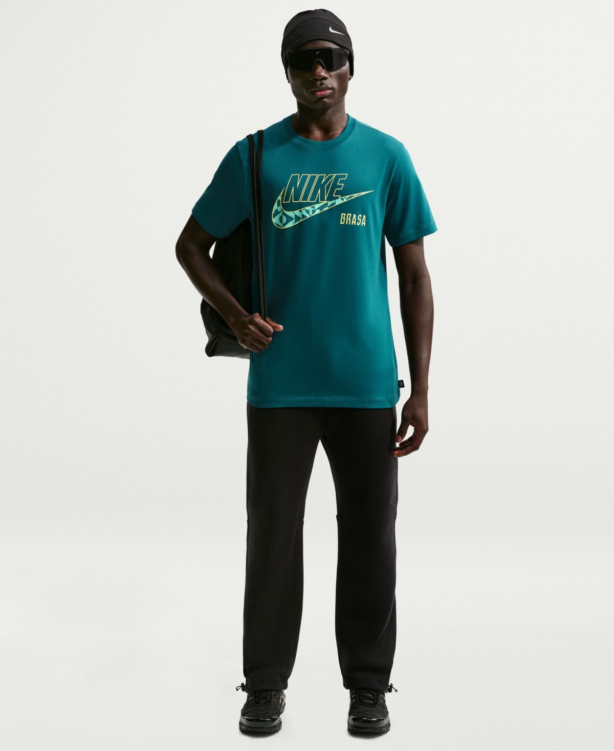 Men's Brazil Short-Sleeve Soccer T-Shirt - Geode Teal