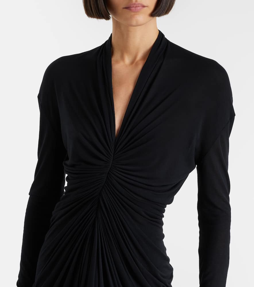 Gathered minidress