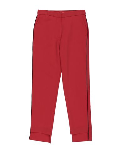 Kid Girl Pants Red Size 14 Polyester, Viscose, Elastane