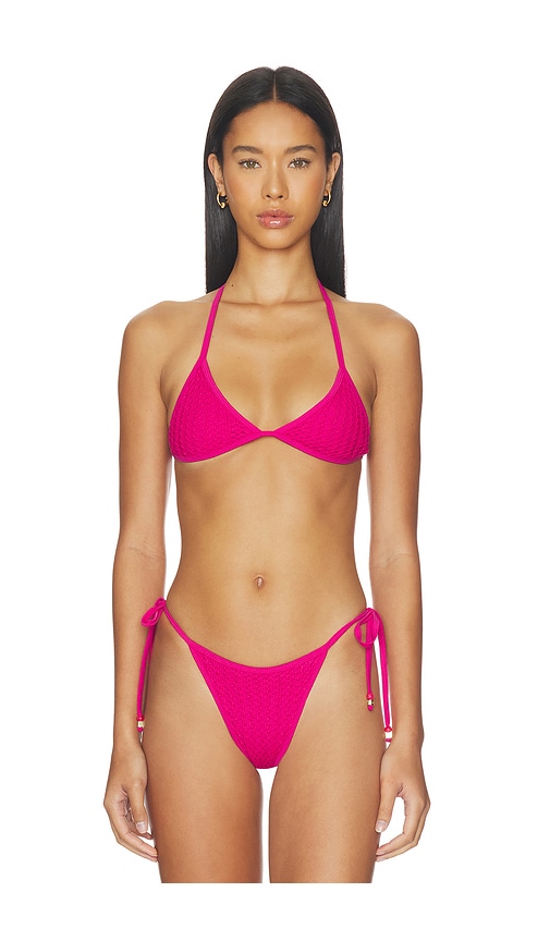 VDM Gypsy Bikini Top in Teal. - L also in M, S