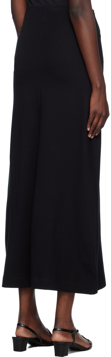 LESET Black Rio Midi Skirt