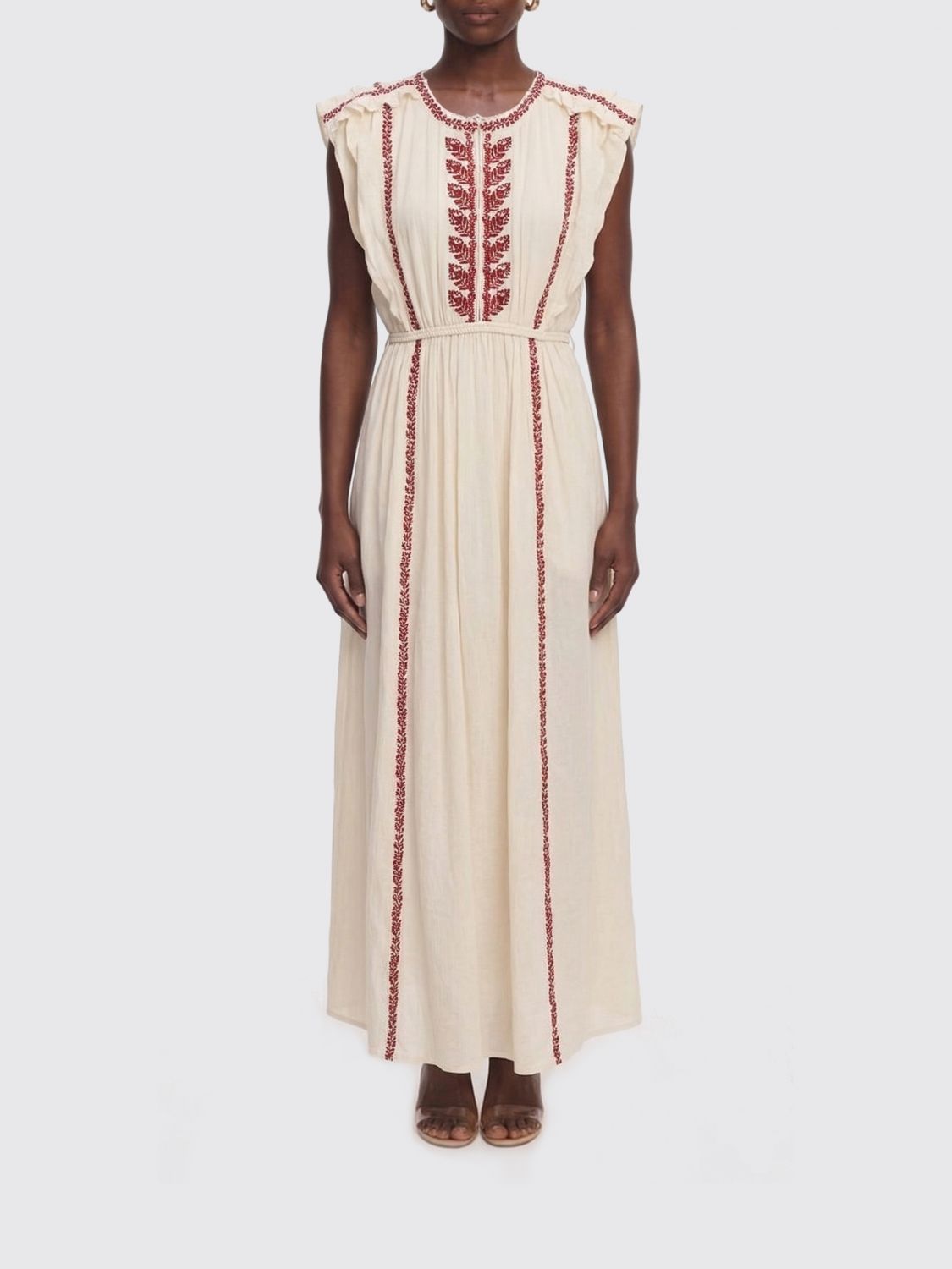 Dress Woman color Beige
