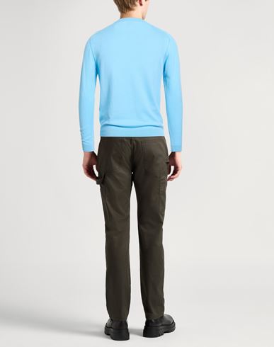 Selezione Man Sweater Light blue Size L Merino Wool, Cashmere, Polyamide