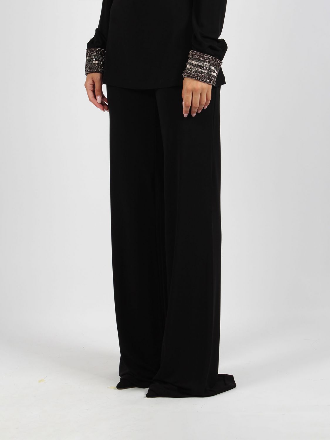 Pants Woman color Petroleum Blue