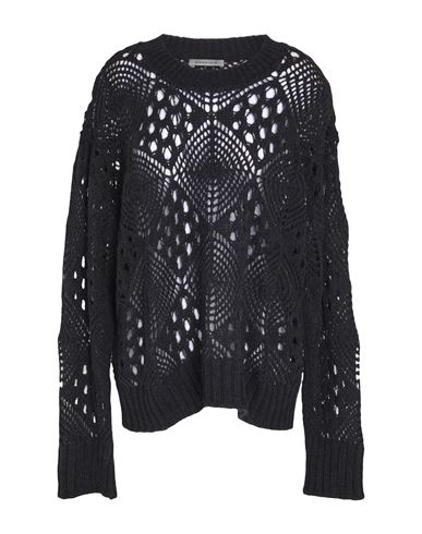 Woman Sweater Black Size M Baby alpaca wool, Polyamide, Virgin Wool