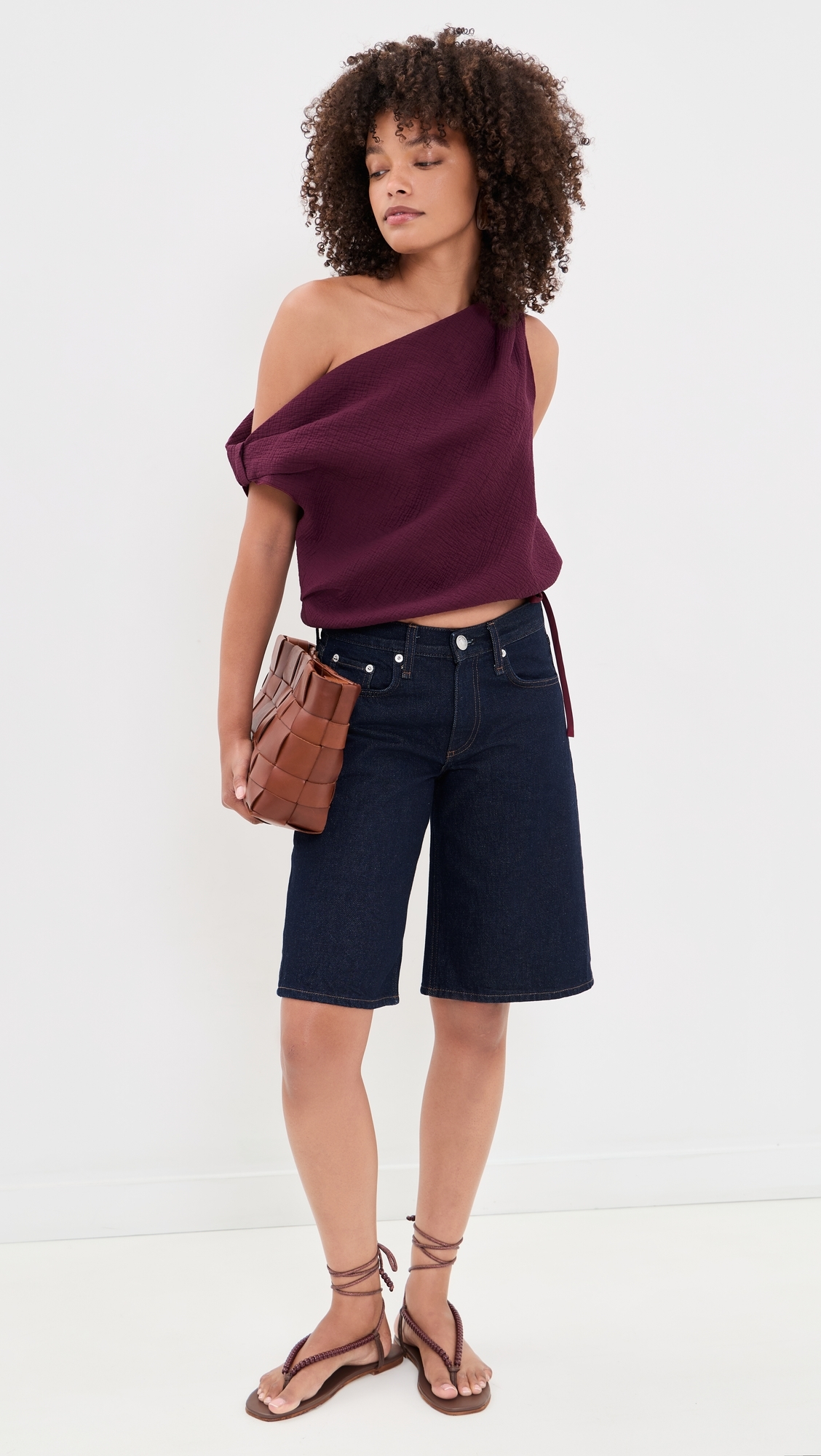 Farfalla Top Maroon