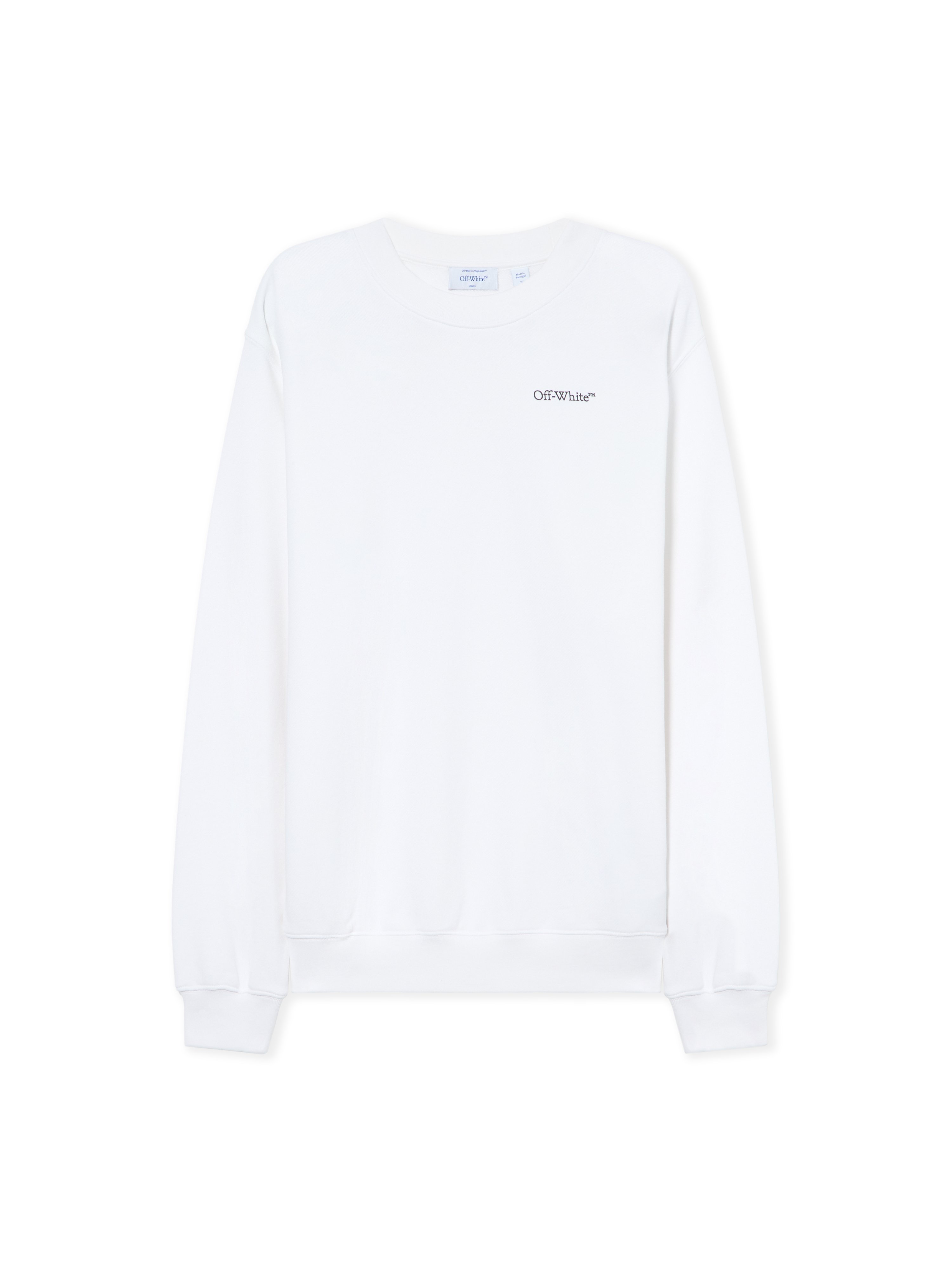 Arrow Glowing Flower Sweatshirt - Female Sweatshirts White
