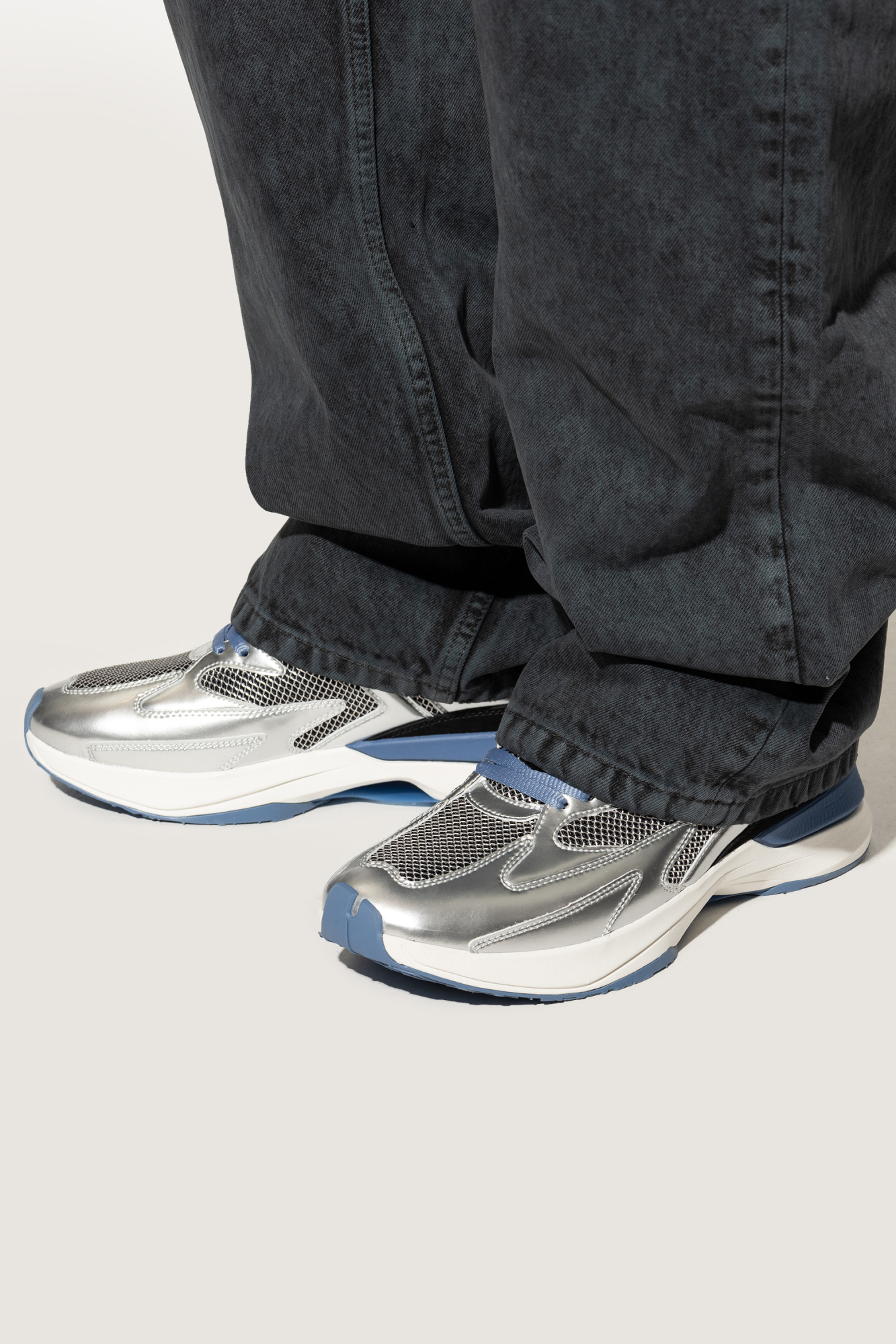 ‘Jla’ Sports Shoes, Men's, Silver