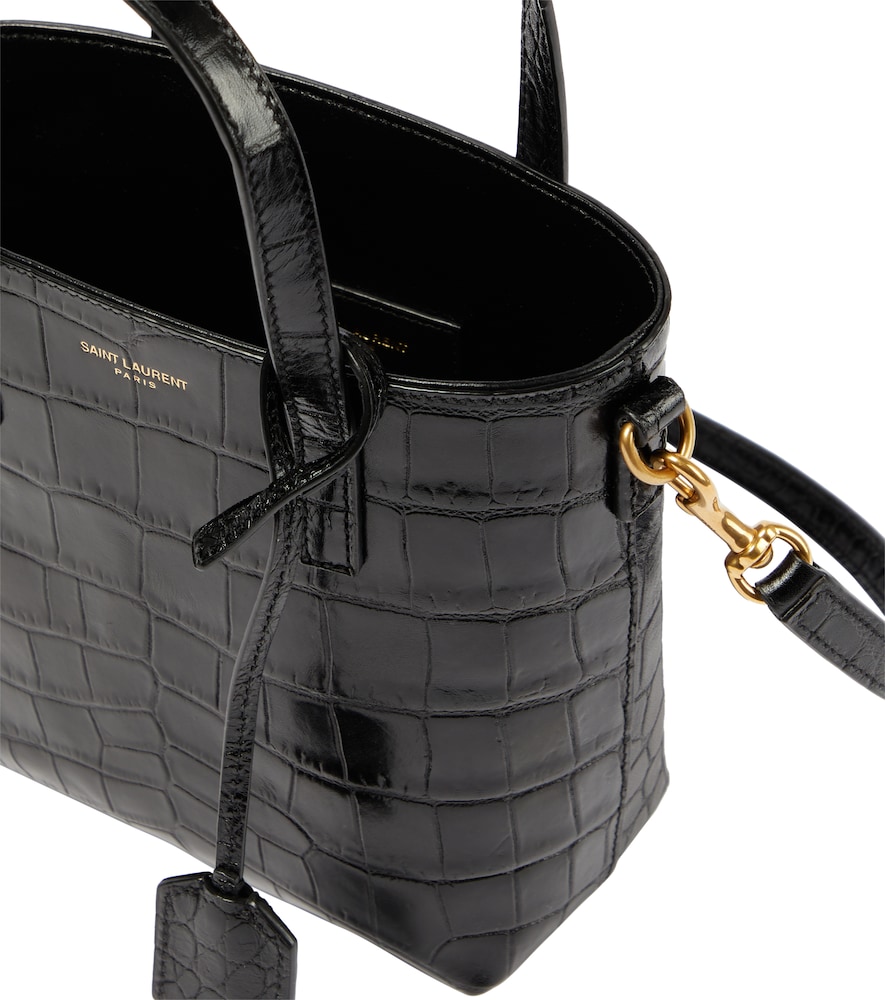 Saint Laurent Toy Shopping N/S leather tote bag