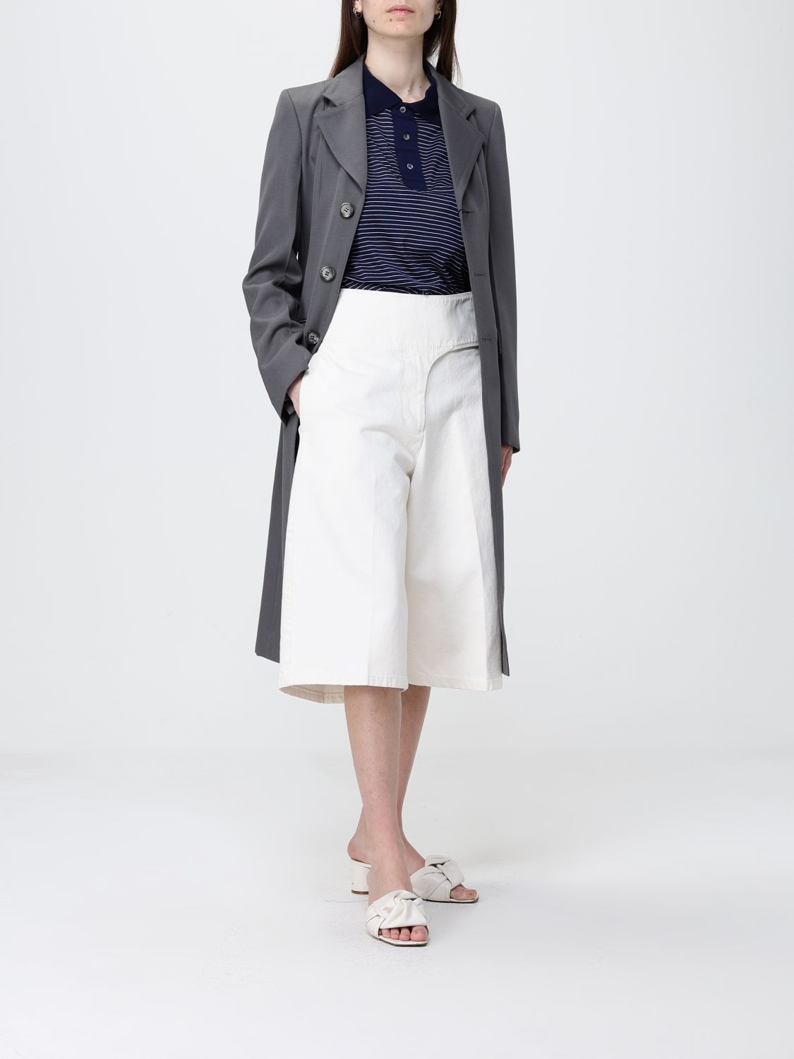 Shorts Woman color Beige