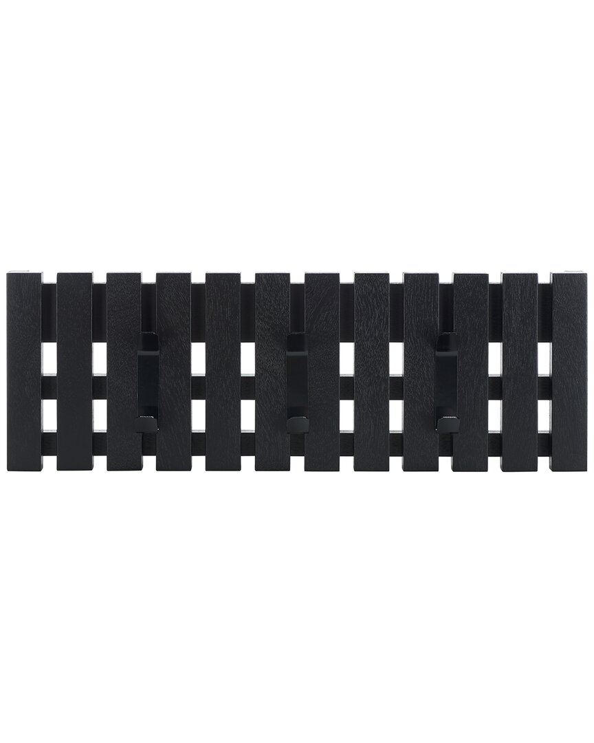 Cato 3-Hook Wall Mount Coat Rack