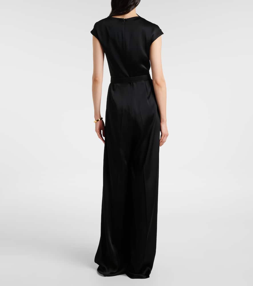 Msevespa cutout satin jumpsuit