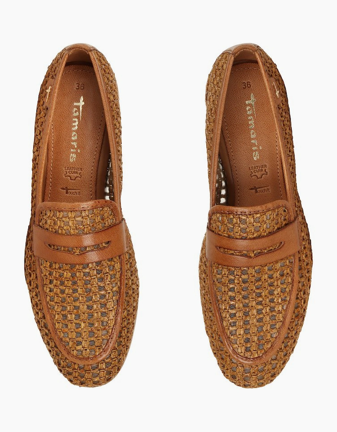 Tamaris Women's Chanty Womens Loafers - Brown