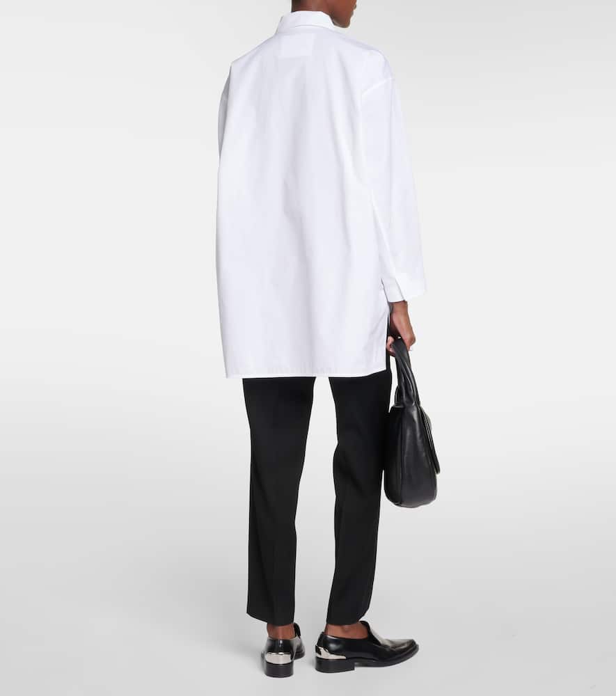 Cotton poplin shirt