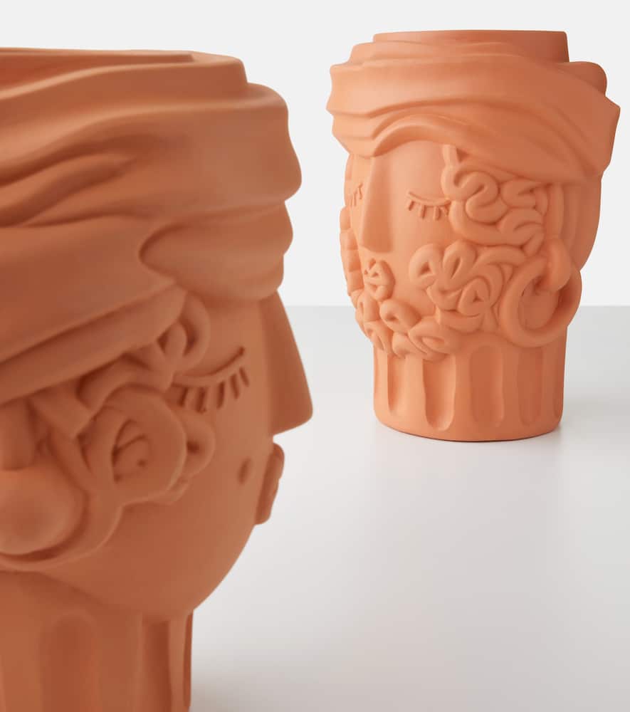 Seletti Magna Graecia Woman terracotta vase by Antonio Aricò