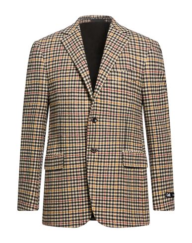 Man Blazer Cream Size 38 Virgin Wool