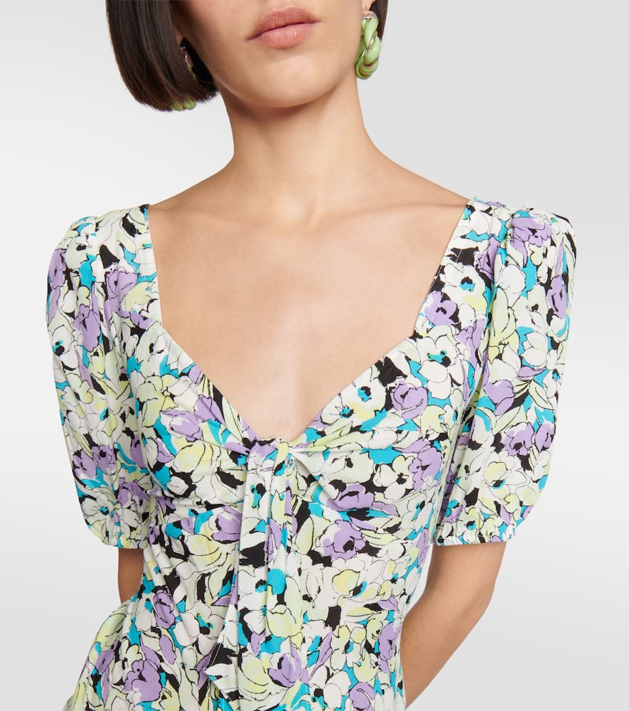 Diane von Furstenberg Fiona cotton midi dress