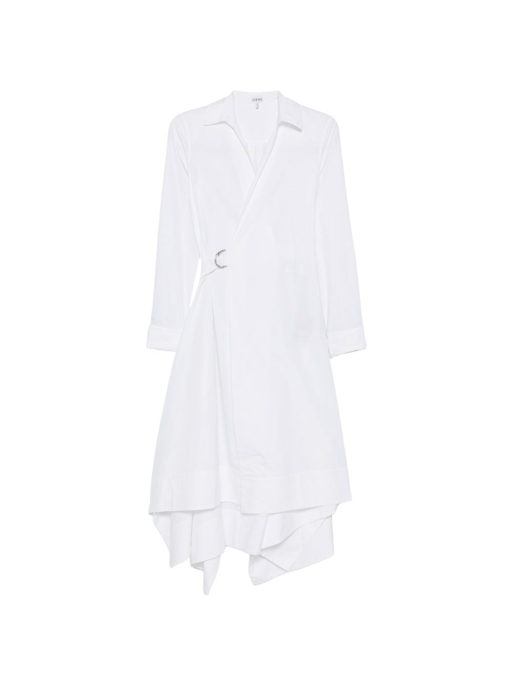 Cotton Draped Dress