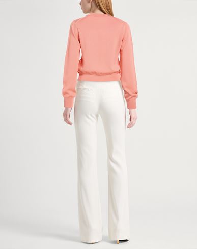Maison Kitsuné Woman Cardigan Salmon pink Size XS Wool