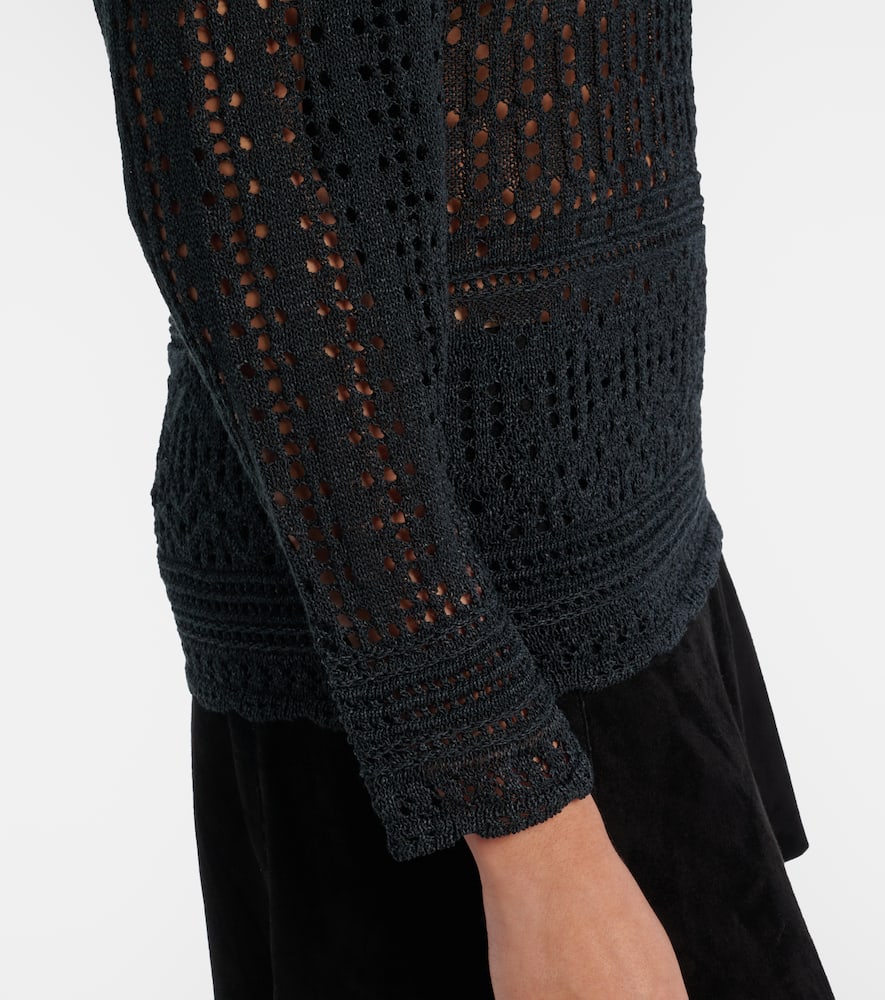 Dahara open-knit sweater