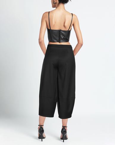 Pre't A Porte'r Woman Pants Black Size 2 Polyester, Viscose, Elastane