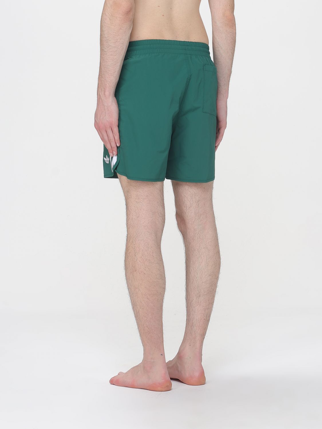 Swimsuit Men color Green