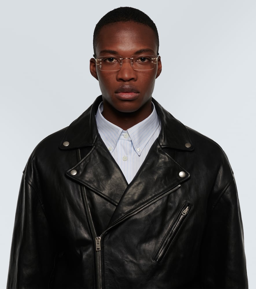 Signature C De Cartier rectangular glasses