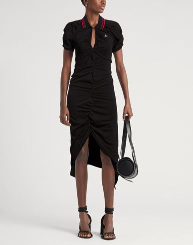 Woman Maxi dress Black Size L Organic cotton