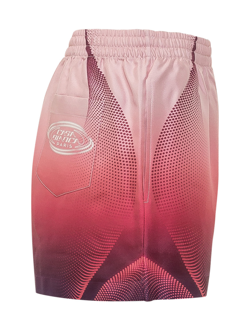 Pink Ombre Shorts