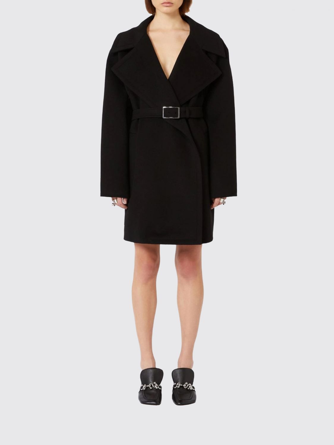 Coat Woman color Black