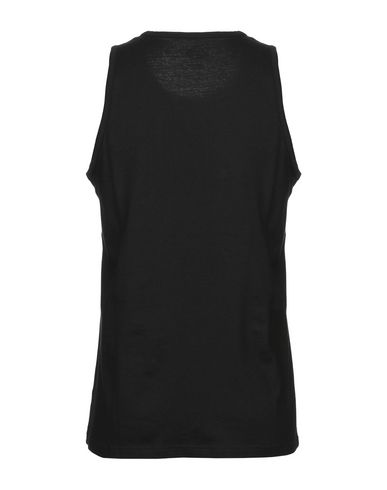 Man Tank top Black