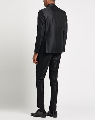 Man Suit Black Size 40 Virgin Wool, Polyamide, Elastane