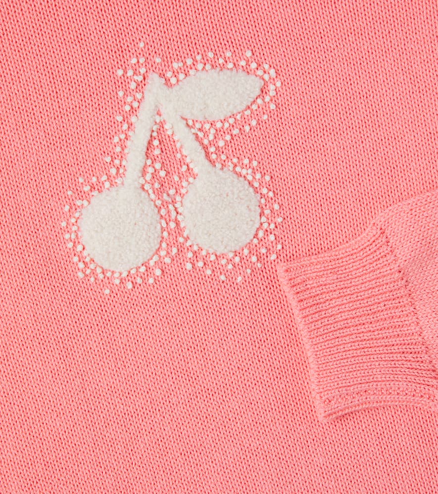 Liesel embroidered cotton sweater